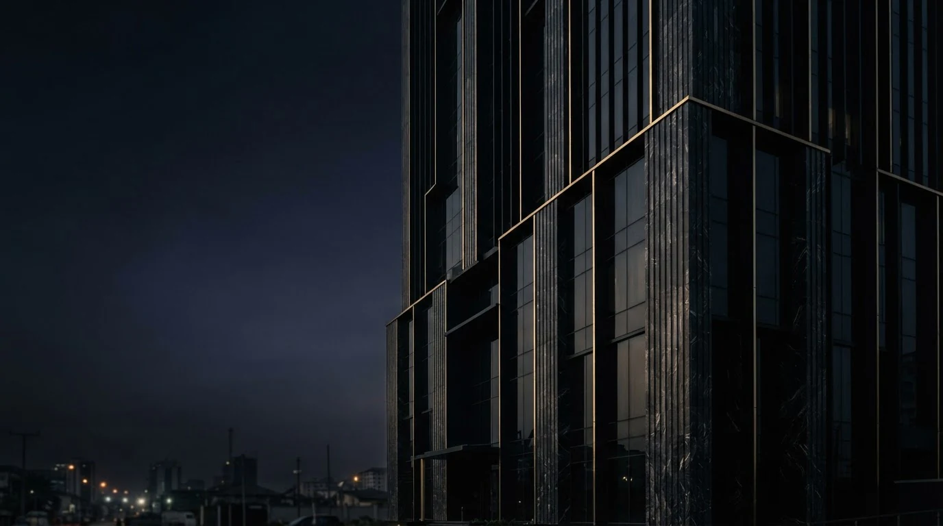 Monumental modern architecture in Lagos